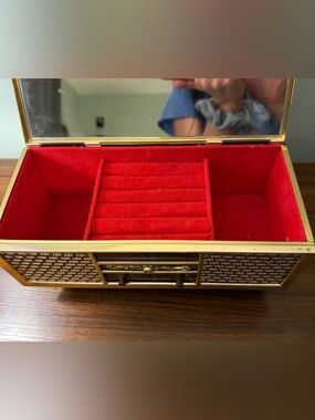 Vtg Ginga Musical Jewelry Box - Japan